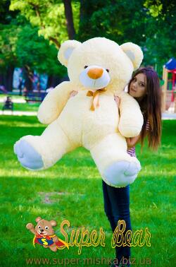 Мишка Томми Кремовый 150 см